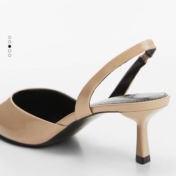 Mango Nude Slingback kitten heel - Picture 4 of 4
